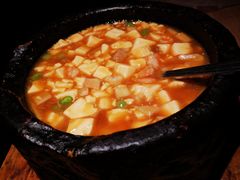 鸡汤虾仁豆腐-绿茶餐厅(深圳龙华天虹购物中心店)