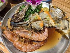 -明洞阿姨·韩式酱蟹烤肉·创意料理(三元桥店)