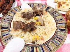 羊肉手抓饭-西域阿里马新疆菜·清真(桂花路店)