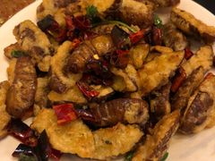 开边蝉蛹-老大烧烤海鲜城(秦安街店)