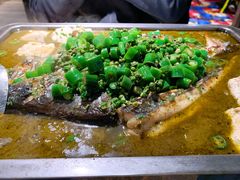 鲜青椒烤鱼-探鱼·鲜青椒爽麻烤鱼(北京路天河城店)