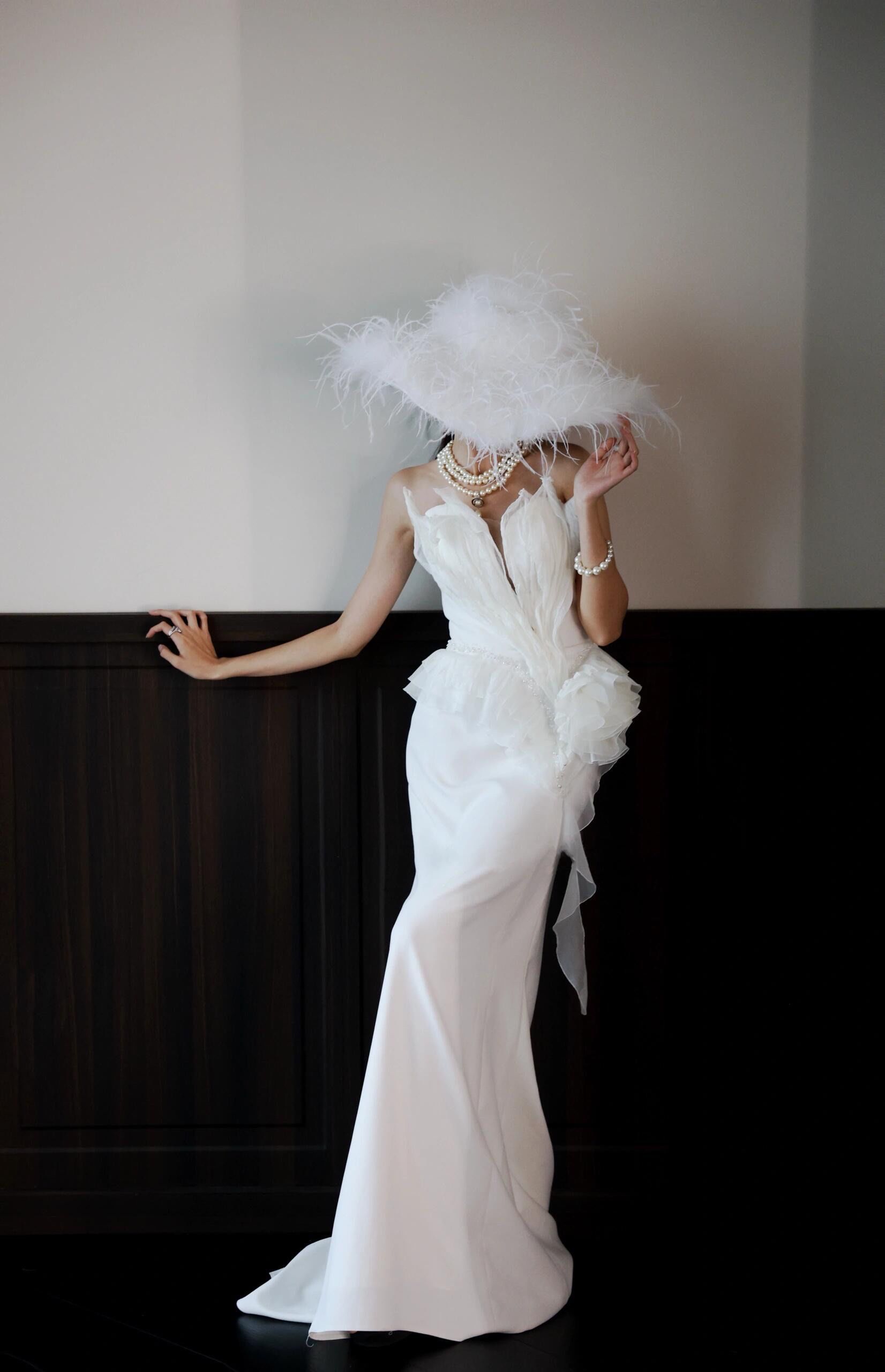 极致浪漫的白天鹅婚纱