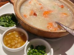 招牌鲜虾粥（现点现煮）-陈鹏鹏潮汕菜(欢乐海岸 海边景观店)