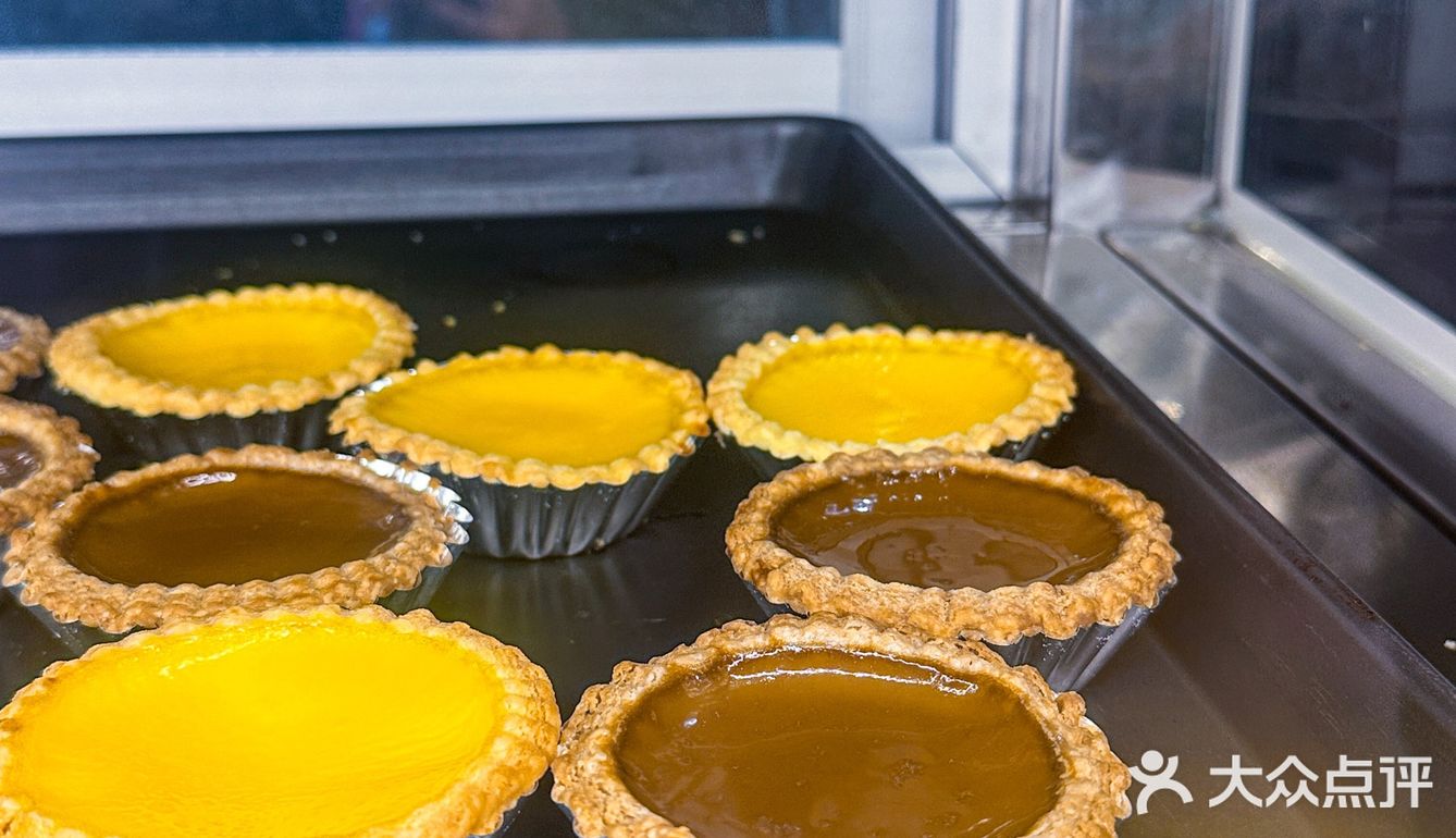 吃上了❗️佛山被问爆的咖啡流心蛋挞🥧巨好吃