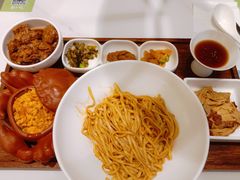 松月素蟹粉拌面-春风松月楼(七宝万科店)