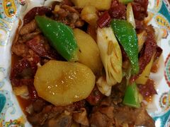 两人新疆沙湾大盘鸡-巴依老爷新疆美食(望京小街店)