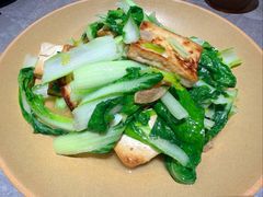 小白菜煎豆腐-廖川菜(金虹桥店)