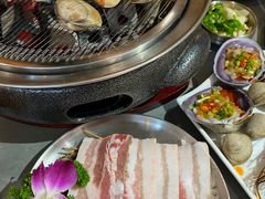 -围炉肉舍•炭烤活鳗•丹东海鲜烤肉(步行街店)