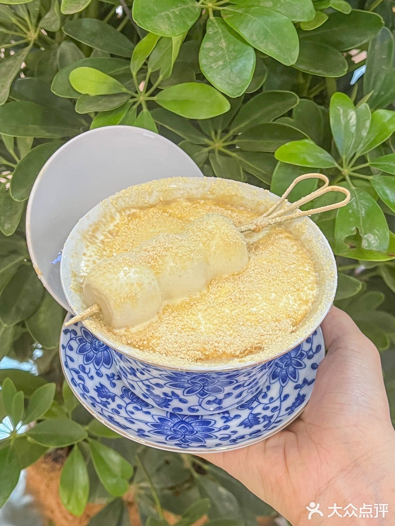 终于喝到咸奶盖碗茶了！奶香奶香 太绝了…