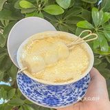 终于喝到咸奶盖碗茶了！奶香奶香 太绝了…
