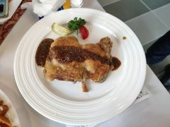 黑椒鸡腿扒-小白桦西餐厅