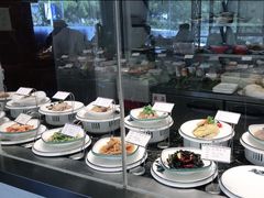 面包甜点陈列柜-民间小灶(亭林店)