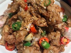 干锅牛蛙-爱妻鱼•老体北重庆水煮鱼•川菜(白云路店)