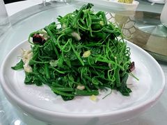 爽口丝瓜尖-恭敬李·烤鸭(天坛北门店)