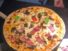 韩式烤牛肉披萨-机器人火炉披萨(爱琴海店)