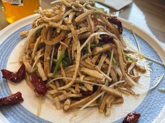 葱炝豆腐丝-福顺祥大盘鸡(临潼店)