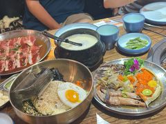 -明洞阿姨·韩式酱蟹烤肉·创意料理(三元桥店)