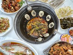 -丹水桥地锅鱼·翘嘴鲌·地方特色全鱼宴(丹江口大坝店)