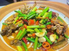 土克马烧黄鳝-早酒肖汉老味拌面