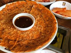 泡菜饼-喇喇排骨火锅·传统韩式脊骨汤(望京西园总店)