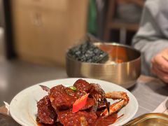 -草家酱蟹炭火烤肉店(珲春南路一店)