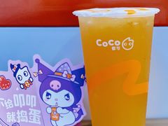 鲜柠檬绿茶-CoCo都可(八达商城店)