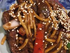 黑椒牛柳烩意面-野萃山·潮汕厚果汁(十亩地店)
