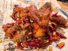 椒麻猪手-十面欢腾·海鲜面·台式Bistro(长乐路店)