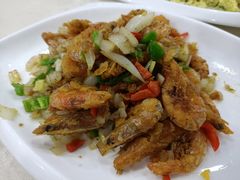 椒盐基围虾-皮五鱼汤面(老街店)