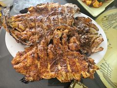 -北京龙庆四季香农家饭庄·灶台鱼·碳烤虹鳟鱼(龙庆峡店)