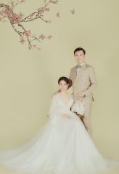 -时光纪亲子全家福照相馆(静安店母女写真父母纪念照)