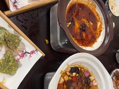 -阿峰饭店·本地土菜馆·农家土鸡煲·一品神仙鸡(报福店)