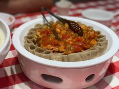 西红柿浇汁莜-西贝(长楹天街购物中心店)
