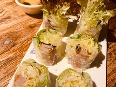 越式猪颈肉米纸卷-喜越泰莱·泰越料理(海逸新天地店)