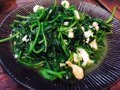 地瓜叶炒虾仁-堂宴·老厦门私房菜(1988仙岳总店)