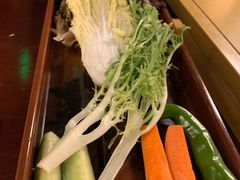 包肉蔬菜拼盘-三代烤肉(保利广场店)