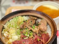 腊味冬菇滑鸡煲仔饭-膳心记-明火四宝煲仔饭(燕南店)