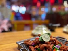 柠檬叶酥小排-老滇山寨•云南特色菜•地方菜•民族风情歌舞表演(金碧店)