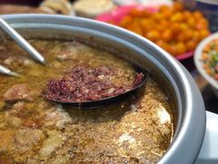 -清真马乐贝腊牛肉蛋黄菜夹馍(马蓉洒金桥店)