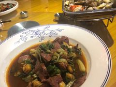 青菜烧牛肉-明丰小渔馆(明月路店)