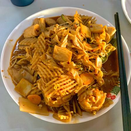山西医科大学-第1食堂-"这个麻辣拌,真的是绝了~我一直觉得食堂.