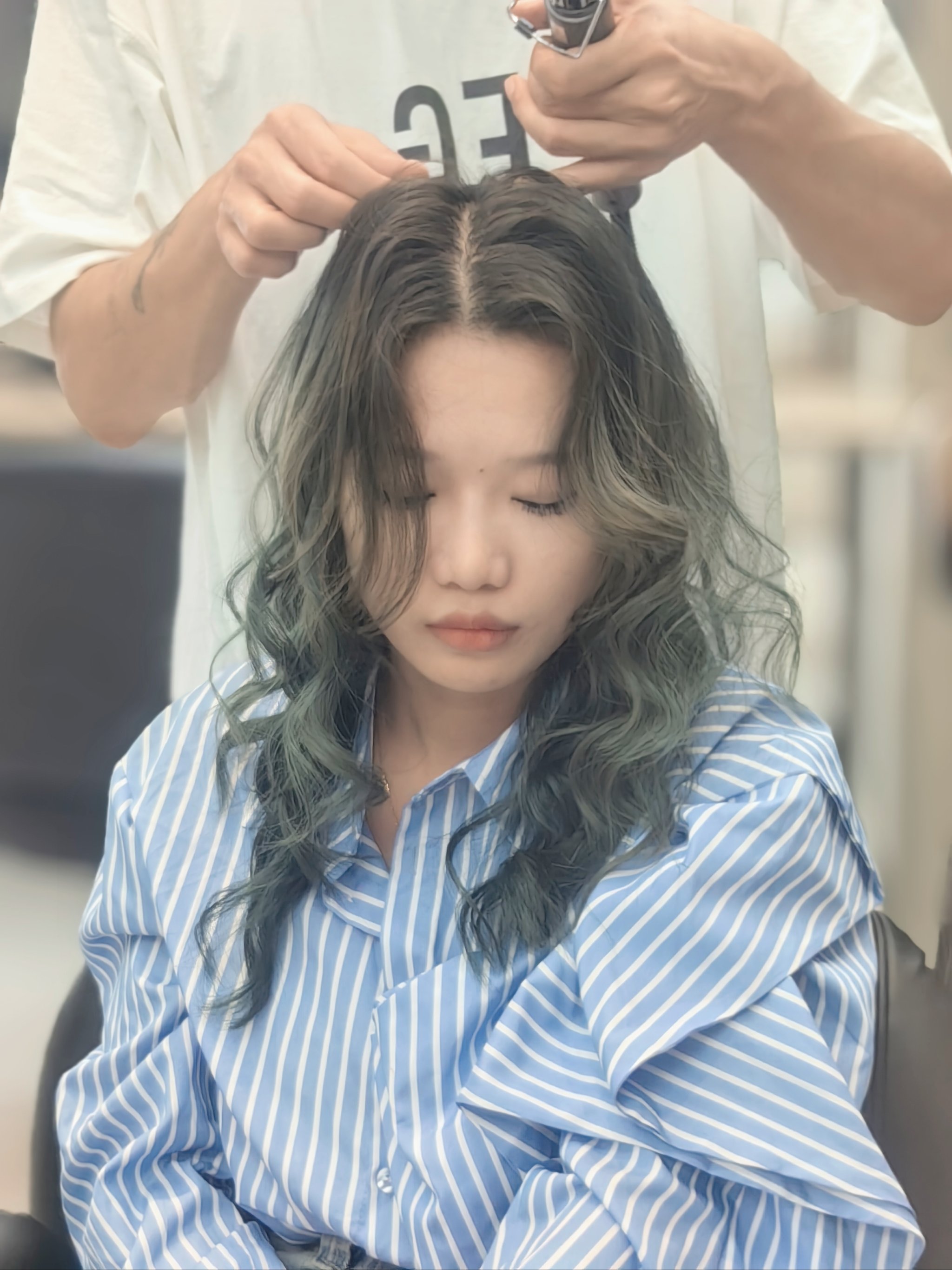 染发 染发设计 附近哪里做头发好 懂你的发型师 美发造型木北护肤