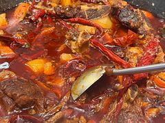 铁锅炖牛骨锅-那红花·东北菜铁锅炖(仙林金鹰店)