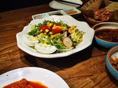 -明洞阿姨·韩式酱蟹烤肉·创意料理(三元桥店)