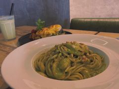 青酱蘑菇鸡肉意面-UPPER KITCHEN(延安路店)