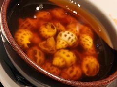古越陈酿煮花螺-杭州西子湖四季酒店·金沙厅
