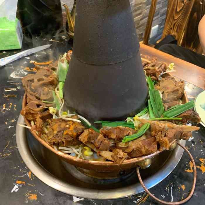 炭火铜锅·热气羊肉·羊蝎子