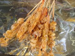 -路边摊小炉子烧烤