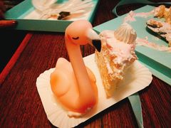 ins网红火烈鸟-艾莱克咖啡面包坊·甜心对白