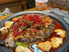 -探鱼·鲜青椒爽麻烤鱼(苏宁广场店)